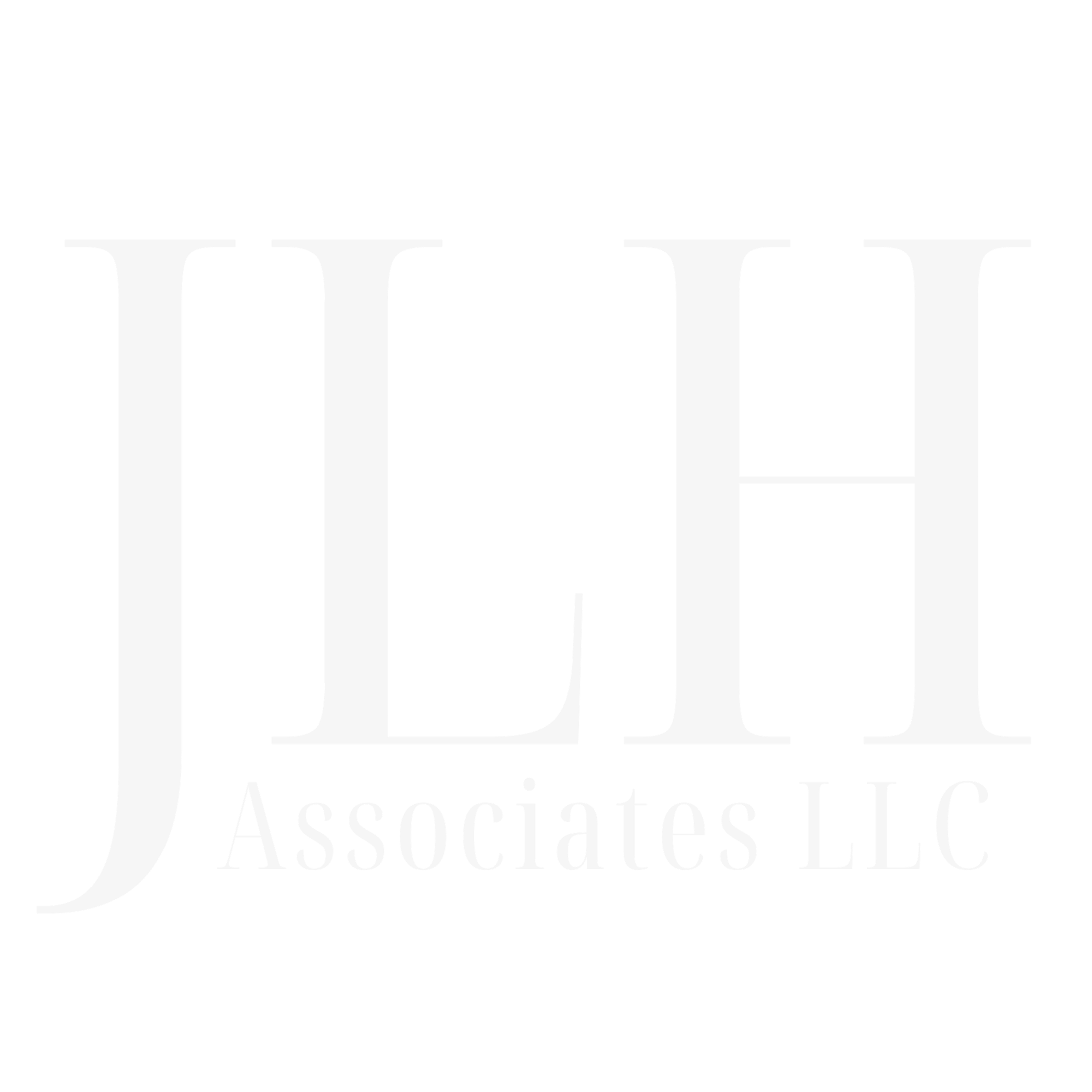 JLH Logo - white